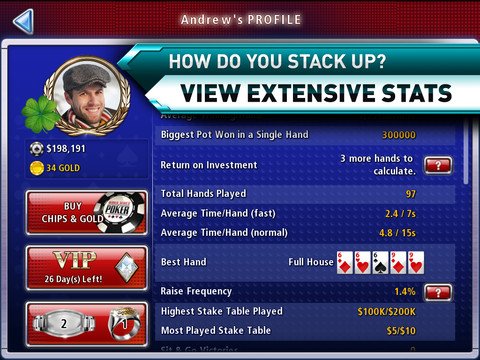 World Series of Poker By Electronic Arts — скриншот 2