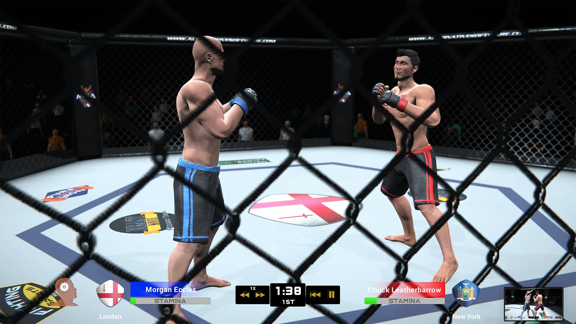 MMA Team Manager - кадр 9