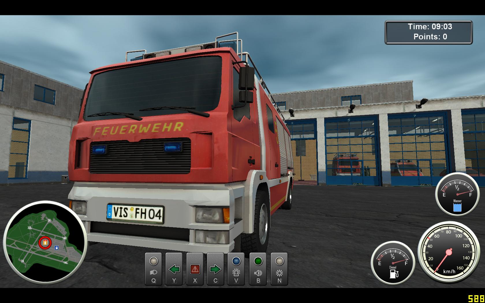 Airport Firefighter Simulator — скриншот 1