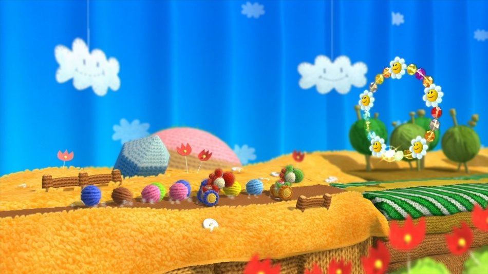 Yoshi's Woolly World — скриншот 5