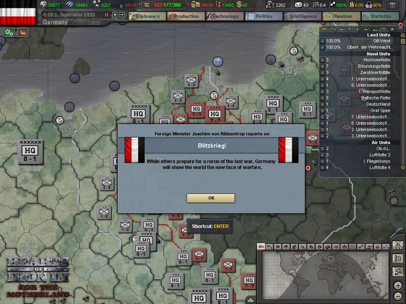 Hearts of Iron 3: For the Motherland — скриншот 2