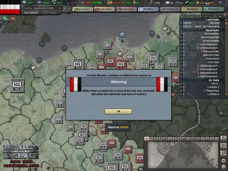 Hearts of Iron 3: For the Motherland - кадр 2