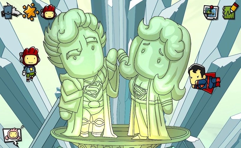 Scribblenauts Unmasked: A DC Comics Adventure — скриншот 7