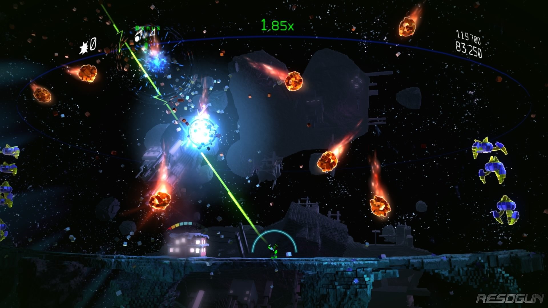 Resogun: Defenders — скриншот 1