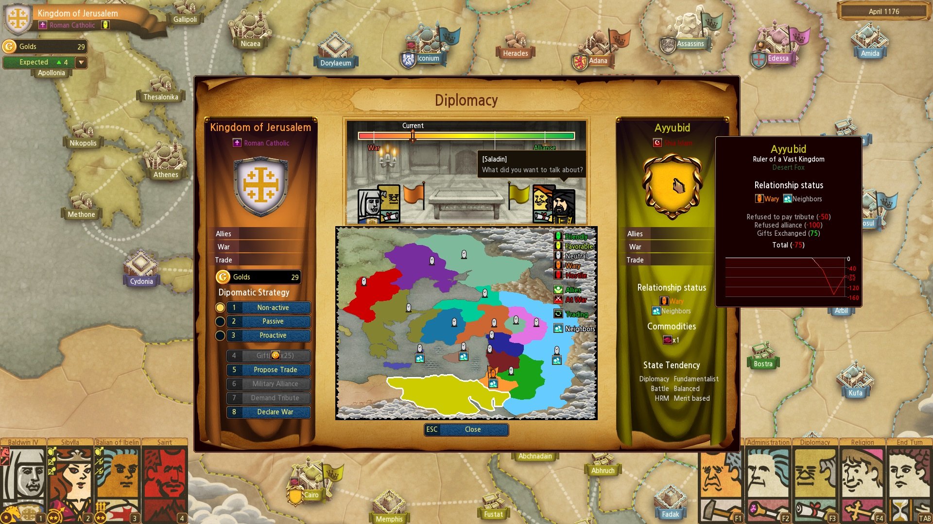 Army and Strategy: The Crusades — скриншот 5