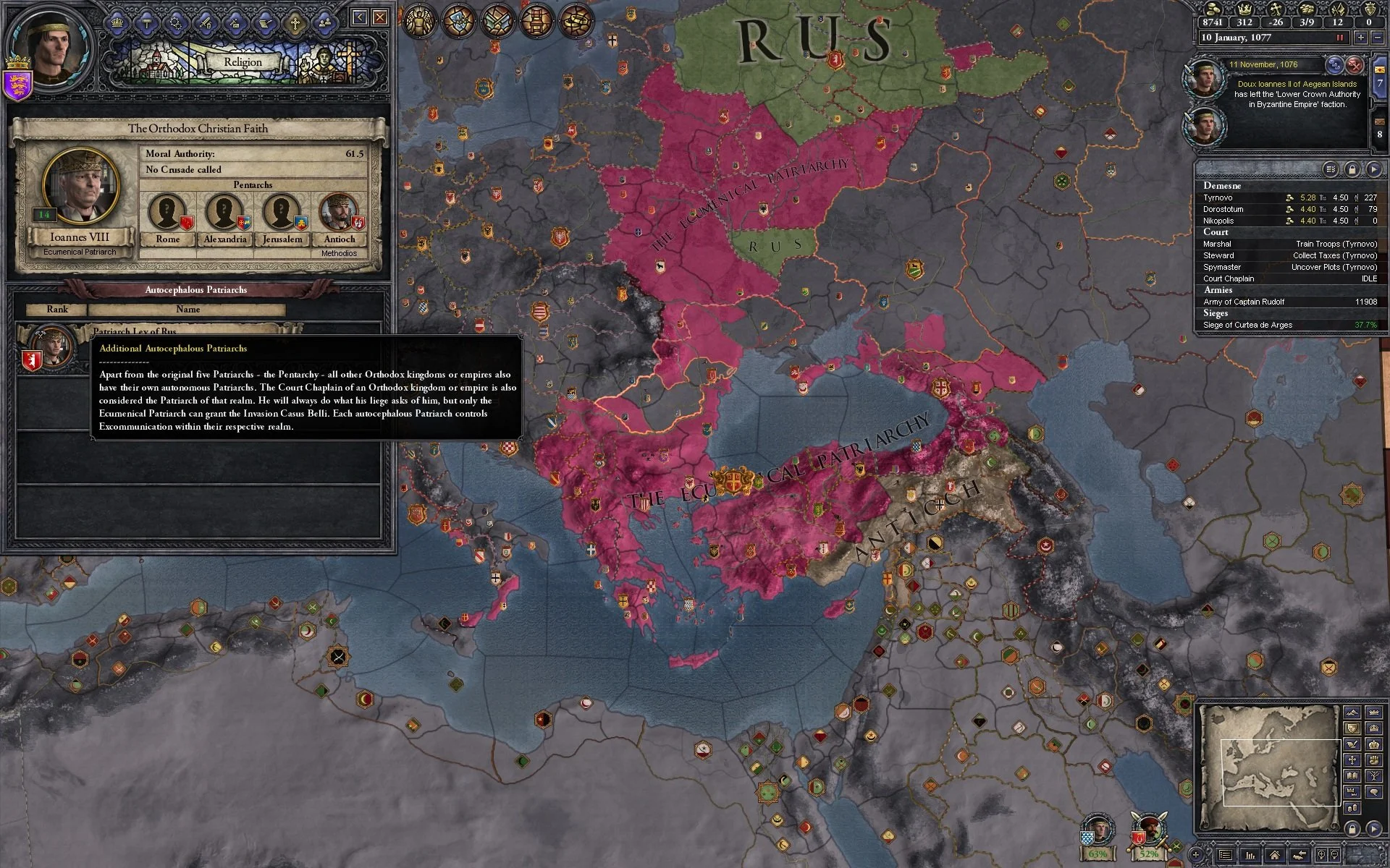 Crusader Kings II: Legacy of Rome - кадр 1