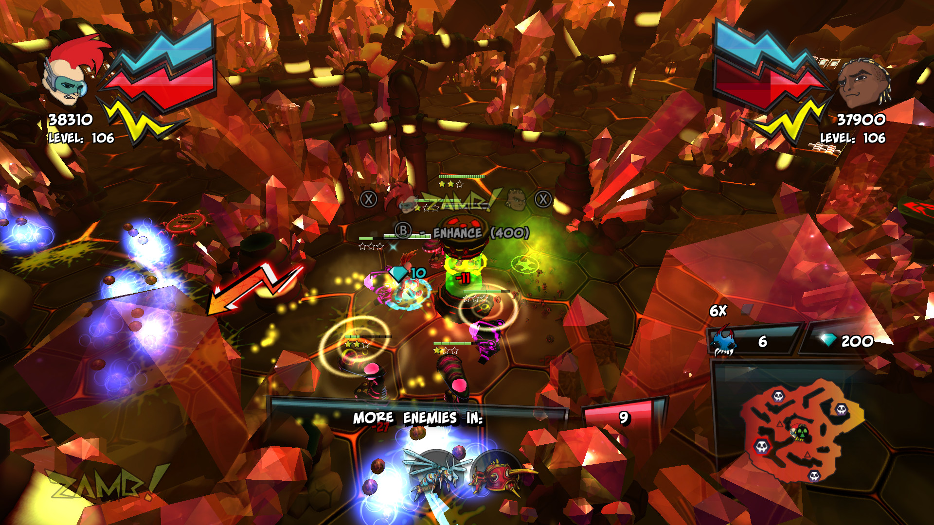 ZAMB! Endless Extermination — скриншот 3
