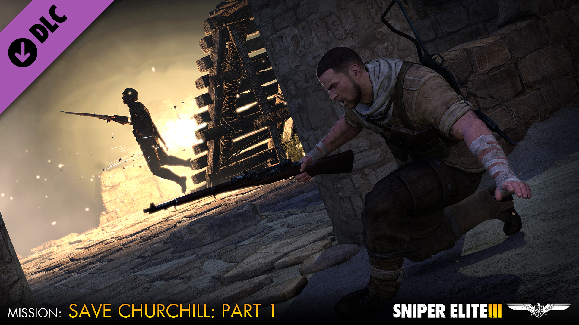 Sniper Elite III - Save Churchill Part 1: In Shadows – обзоры и оценки,  описание, даты выхода DLC, официальный сайт игры