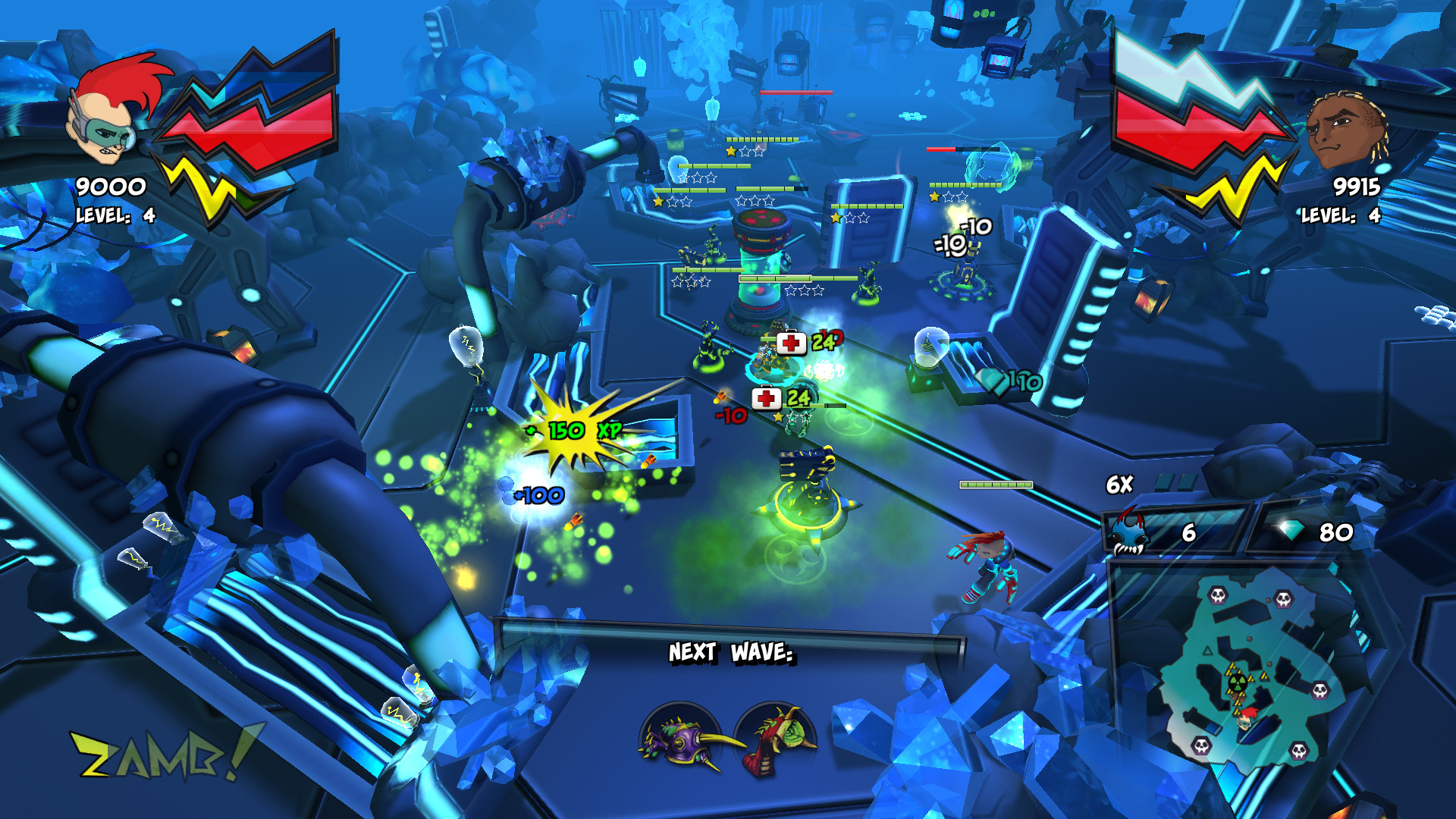ZAMB! Endless Extermination — скриншот 2