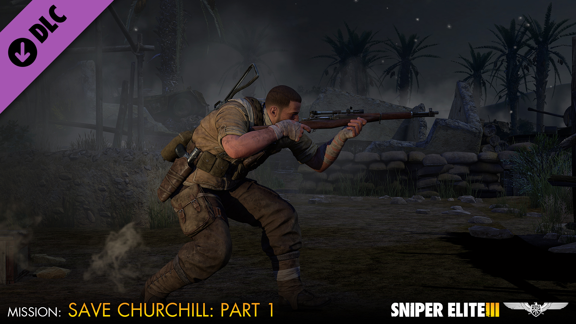 Sniper Elite III - Save Churchill Part 1: In Shadows — скриншот 3