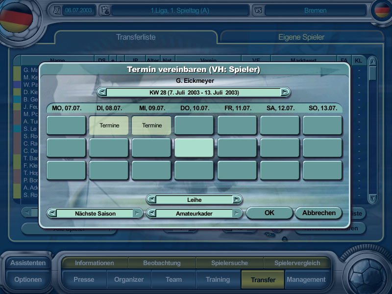 Anstoss 4 Edition 03/04 — скриншот 4