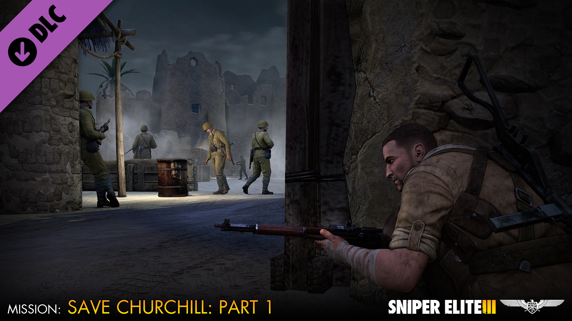 Sniper Elite III - Save Churchill Part 1: In Shadows — скриншот 4