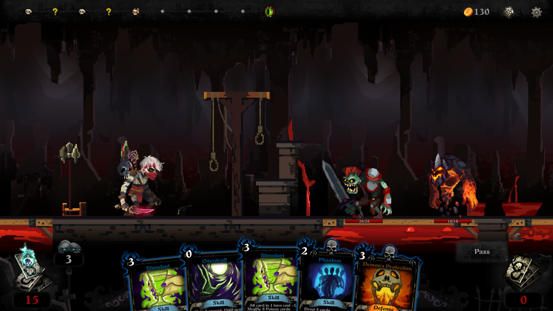 Скриншот 2 игры Blood Card