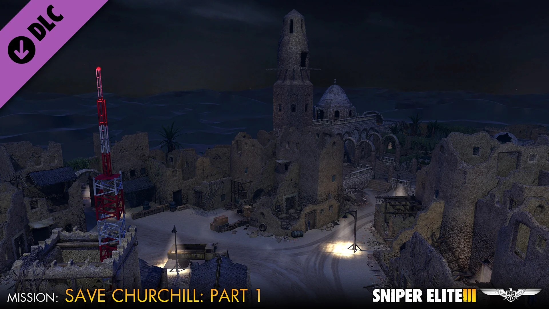 Sniper Elite III - Save Churchill Part 1: In Shadows - кадр 7