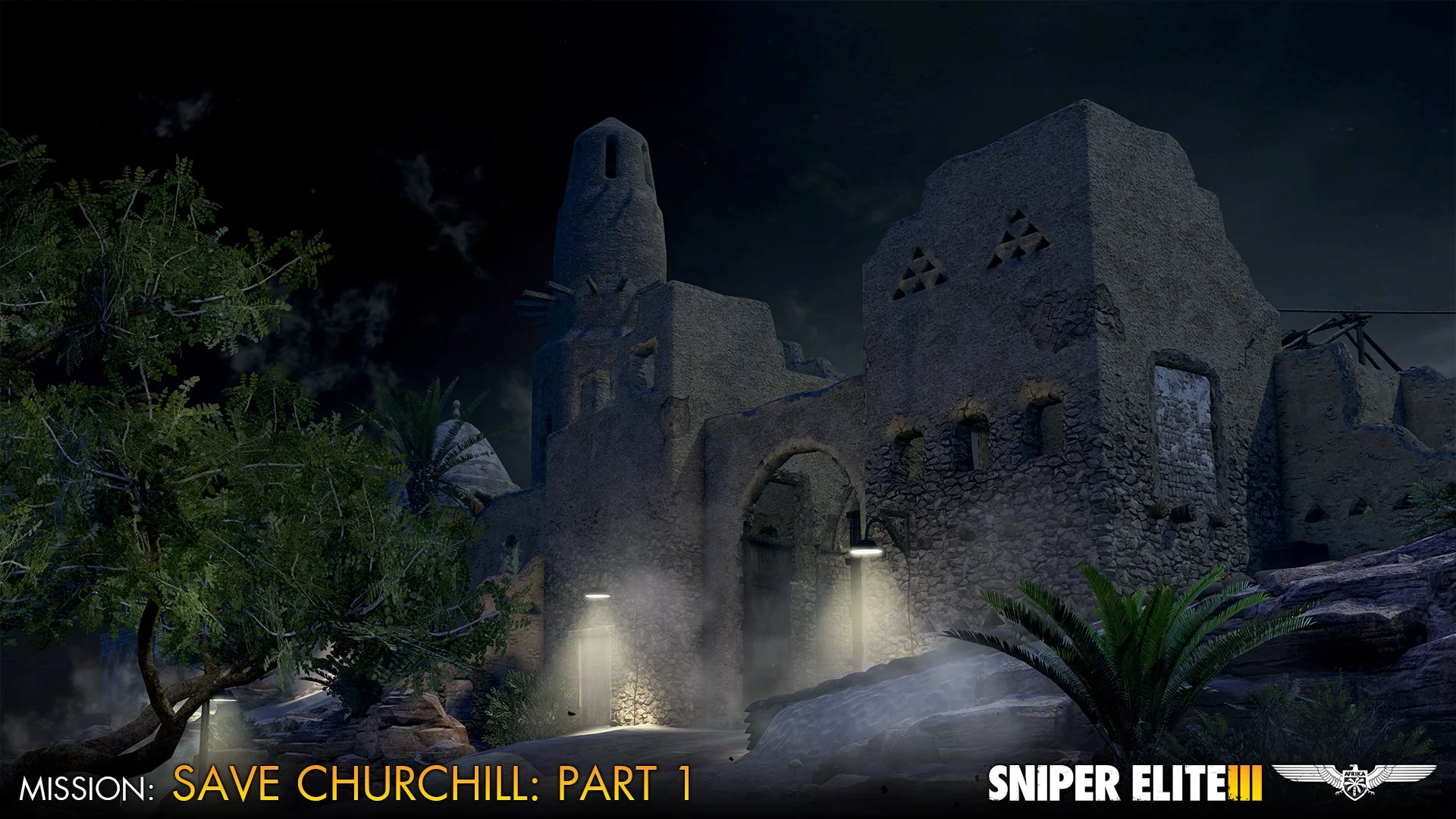 Sniper Elite III - Save Churchill Part 1: In Shadows - кадр 11