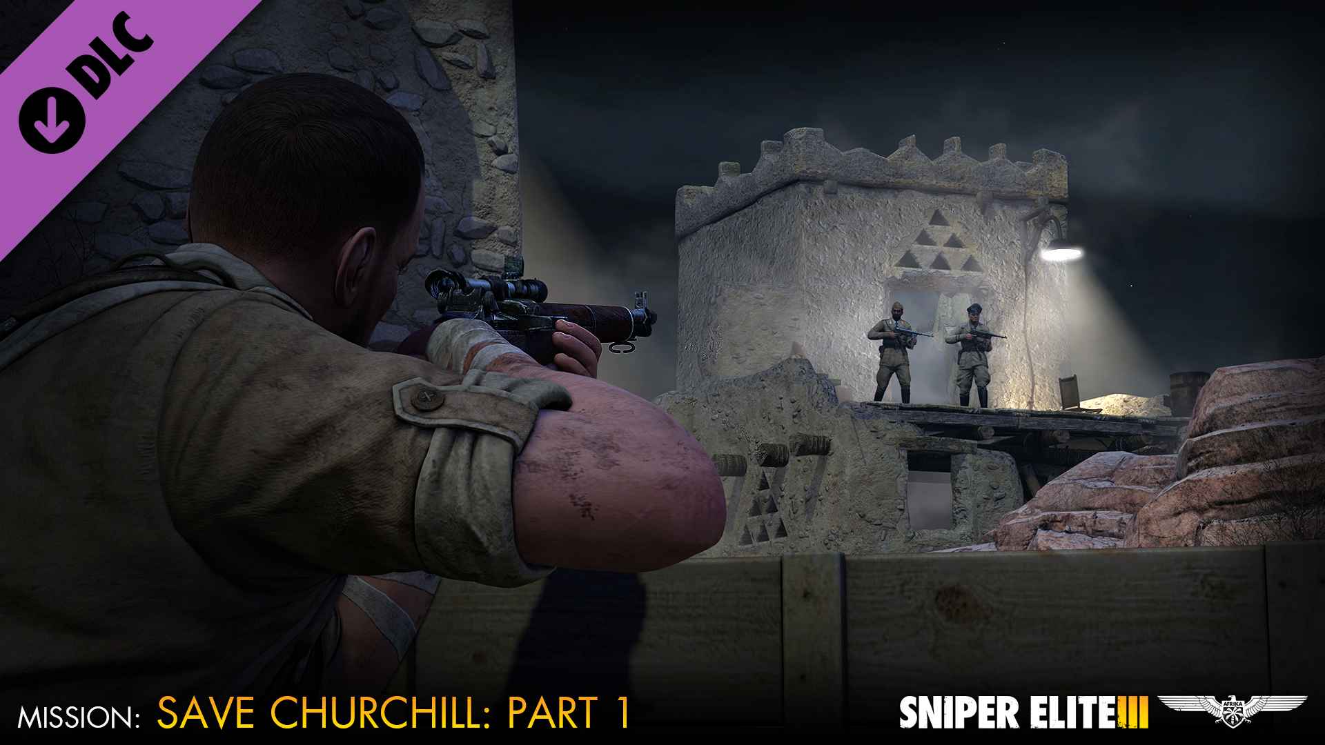 Sniper Elite III - Save Churchill Part 1: In Shadows — скриншот 2
