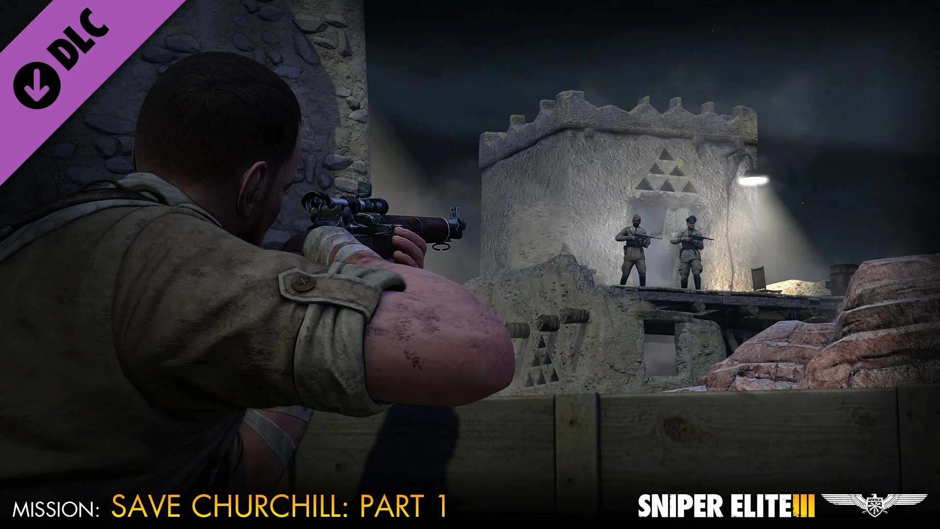 Sniper Elite III - Save Churchill Part 1: In Shadows - кадр 3