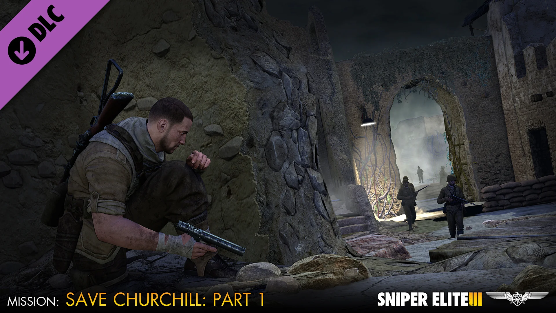 Sniper Elite III - Save Churchill Part 1: In Shadows - кадр 8
