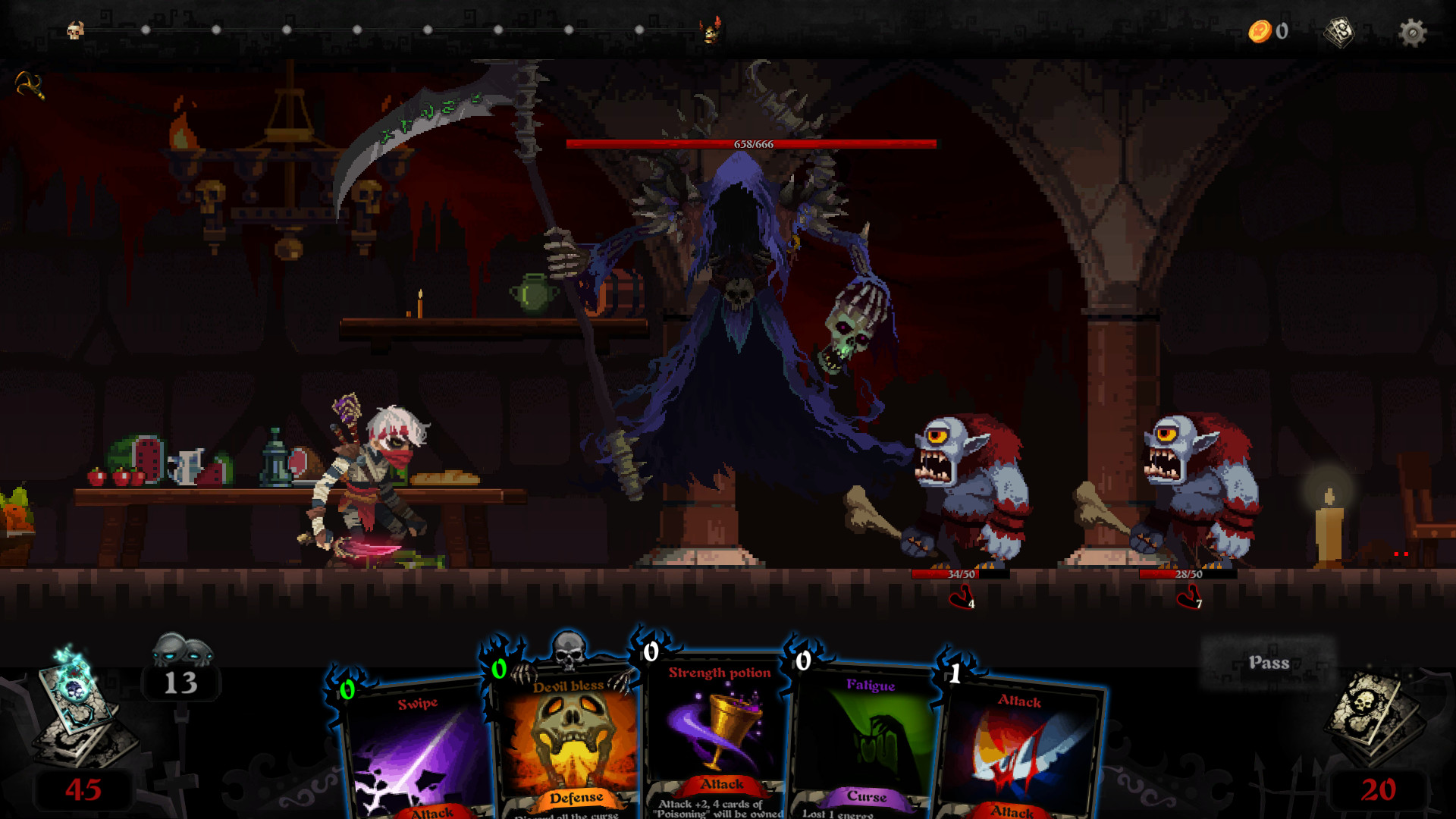 Скриншот 8 игры Blood Card