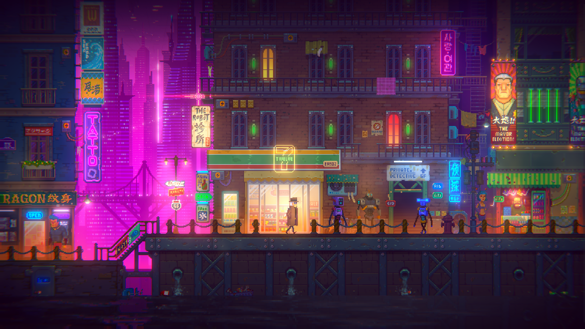 Tales of the Neon Sea — скриншот 2