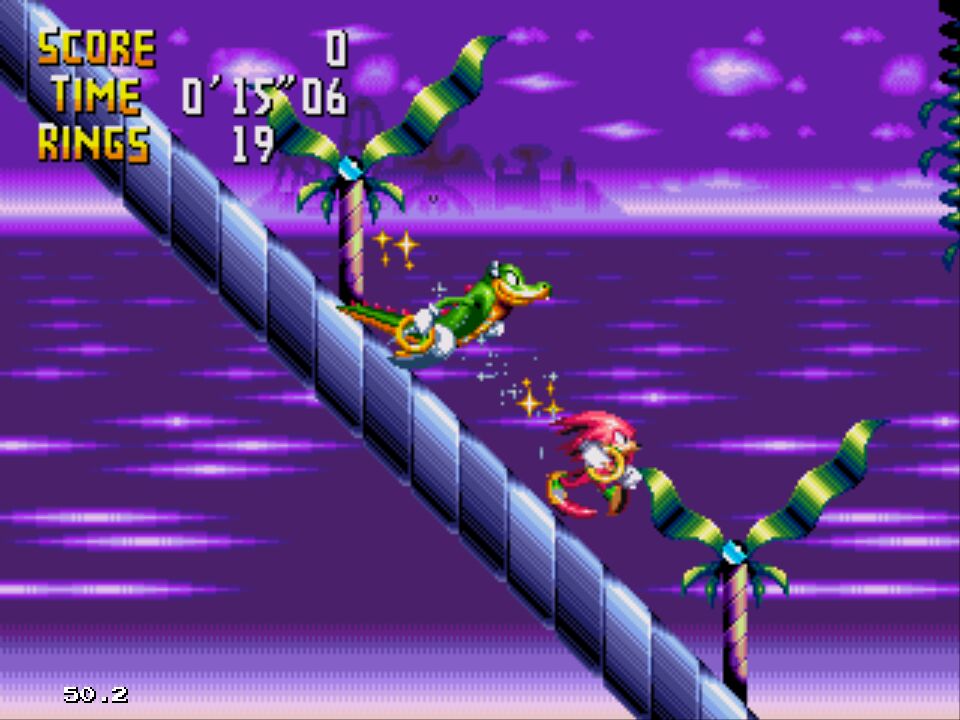 Knuckles' Chaotix — скриншот 3