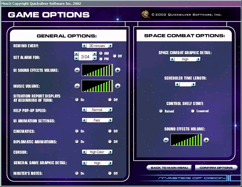 Master of Orion 3 - кадр 5