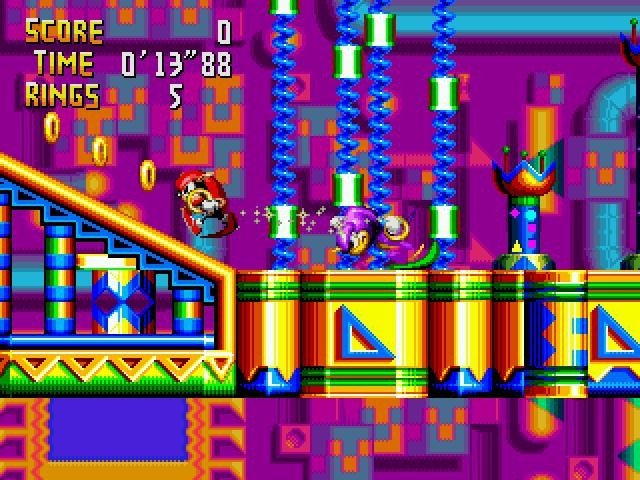 Knuckles' Chaotix — скриншот 2