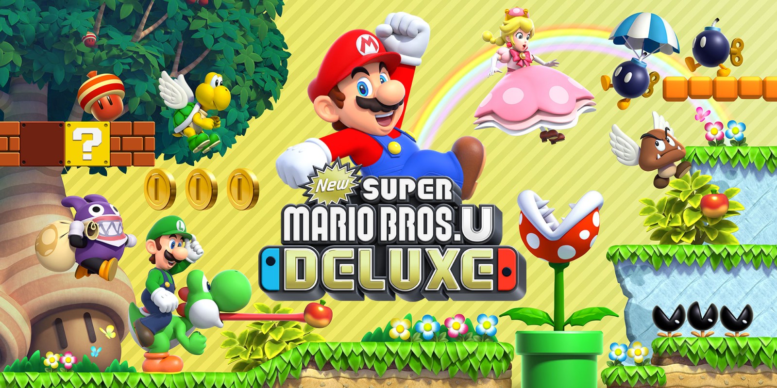 New Super Mario Bros. U Deluxe – обзоры и оценки, описание, даты выхода  DLC, официальный сайт игры