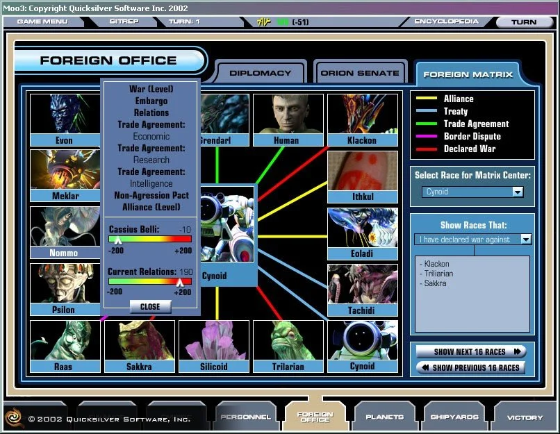 Master of Orion 3 - кадр 2