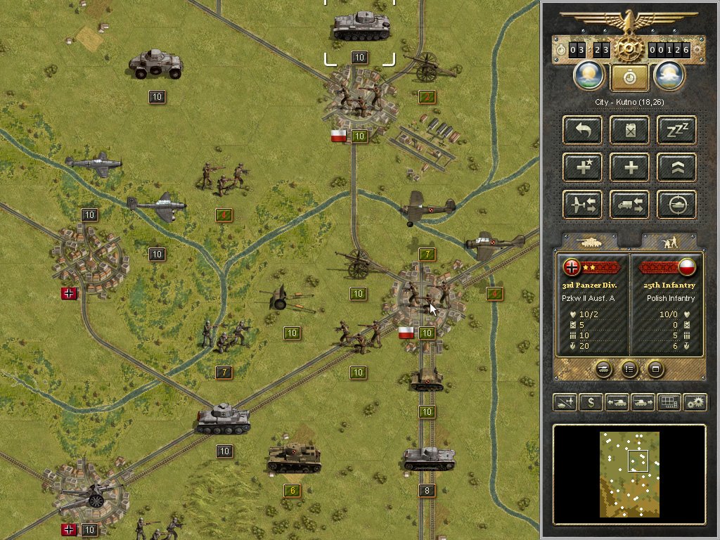 Panzer Corps — скриншот 5