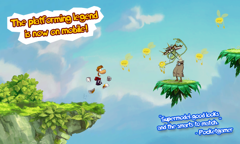 Rayman Jungle Run — скриншот 1