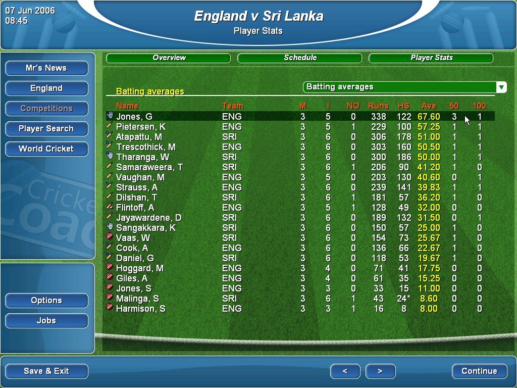 Marcus Trescothick's Cricket Coach — скриншот 8