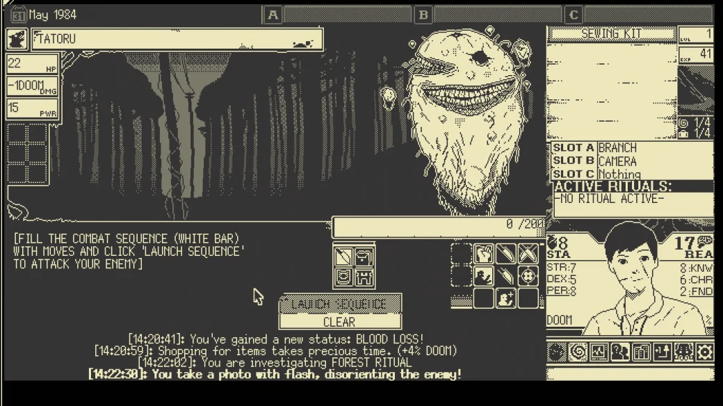 WORLD OF HORROR - кадр 11