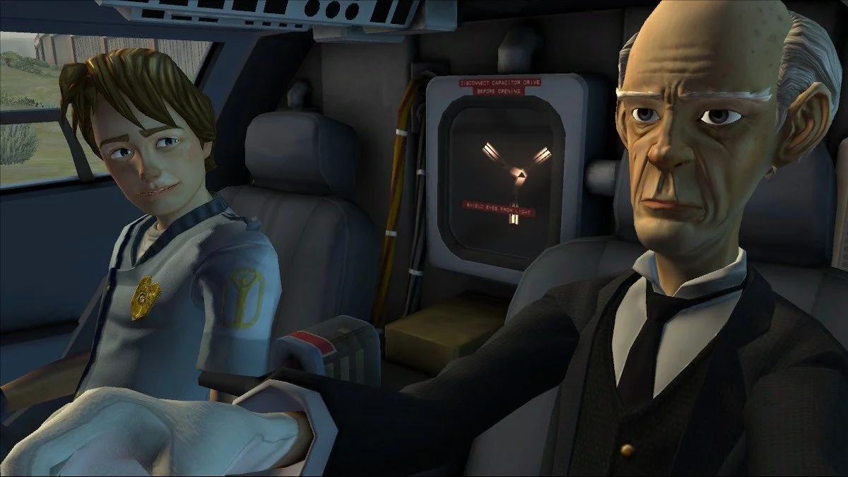 Back to the Future: The Game - Episode 4. Double Visions - кадр 3