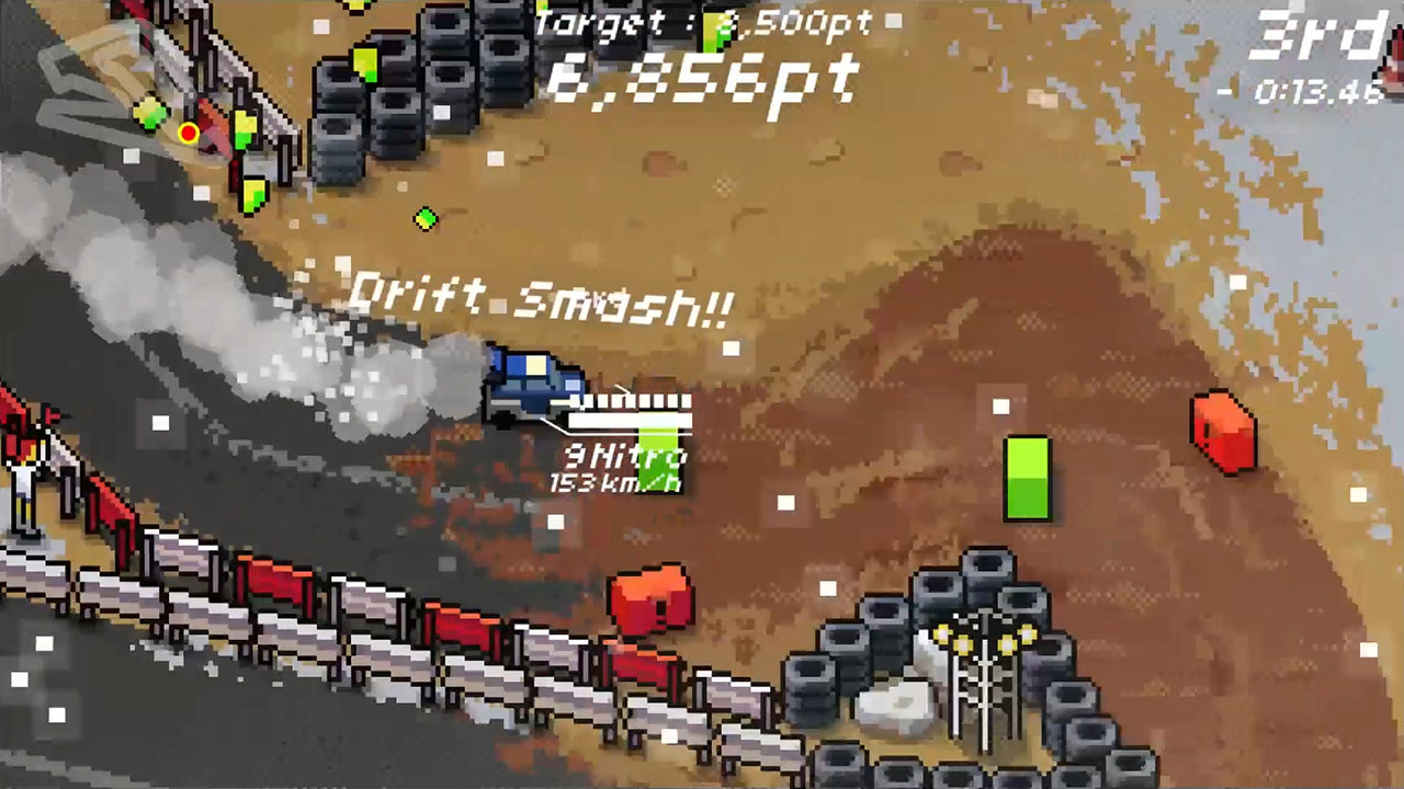 Super Pixel Racers — скриншот 1