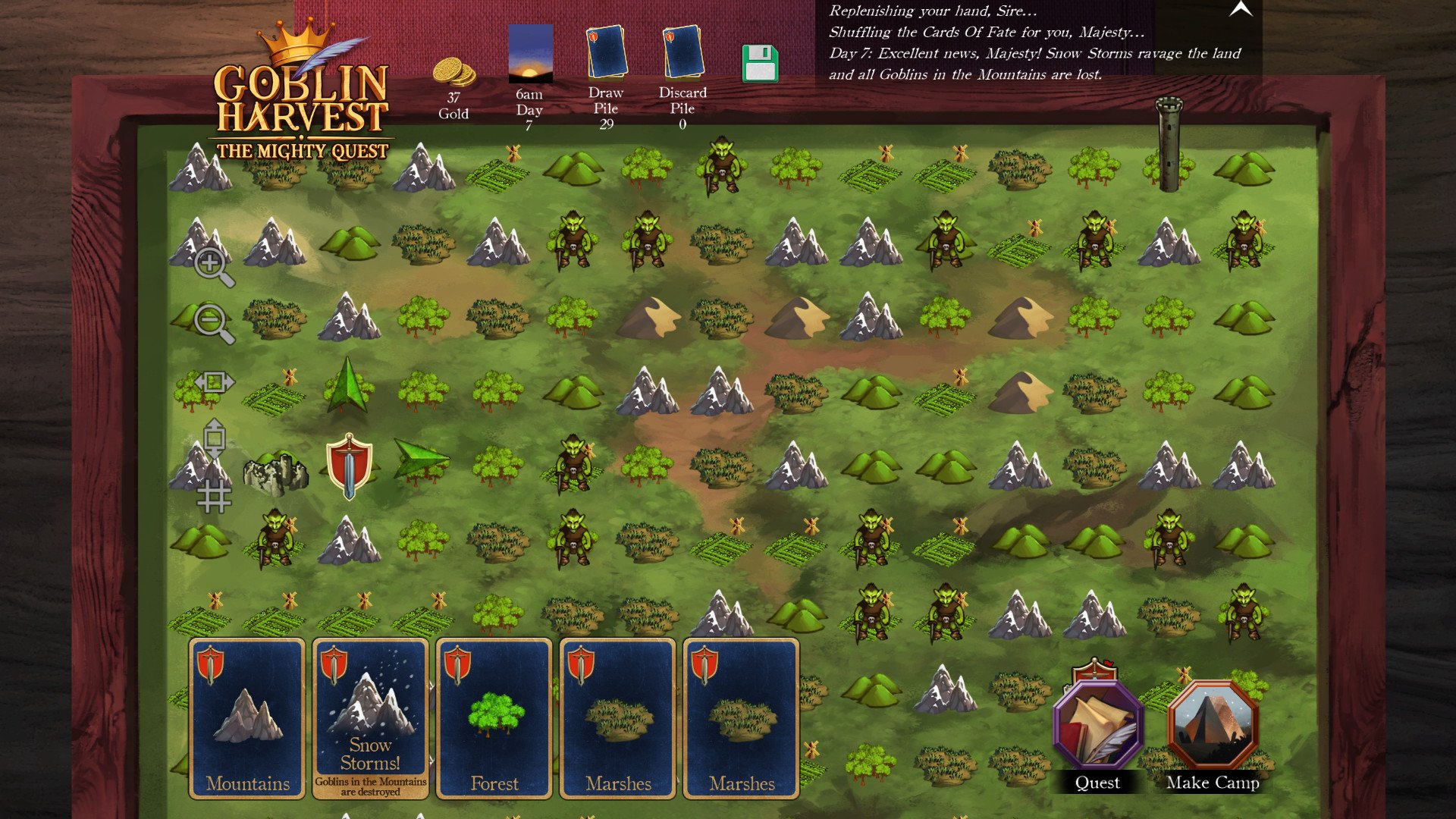 Goblin Harvest - The Mighty Quest — скриншот 5