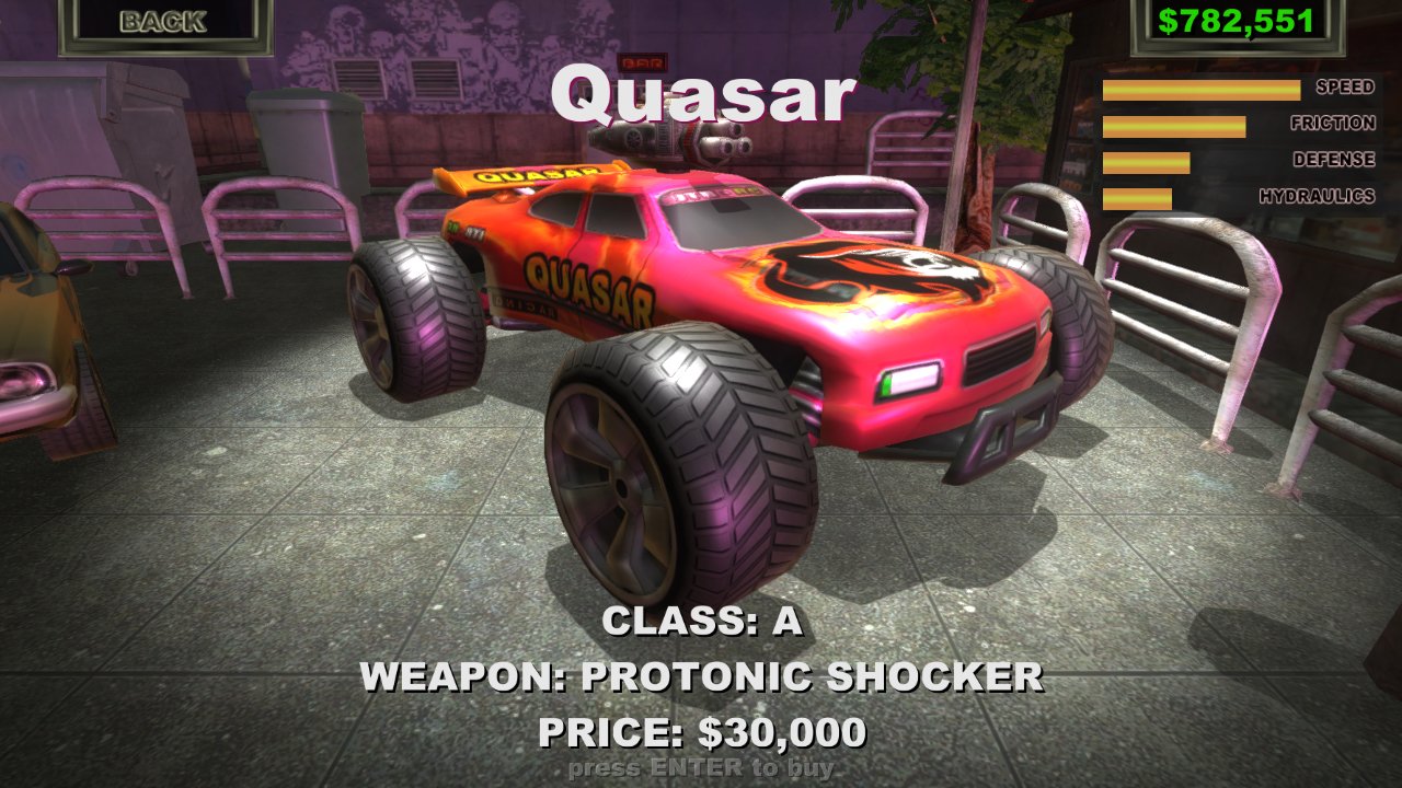 Lethal Brutal Racing — скриншот 1