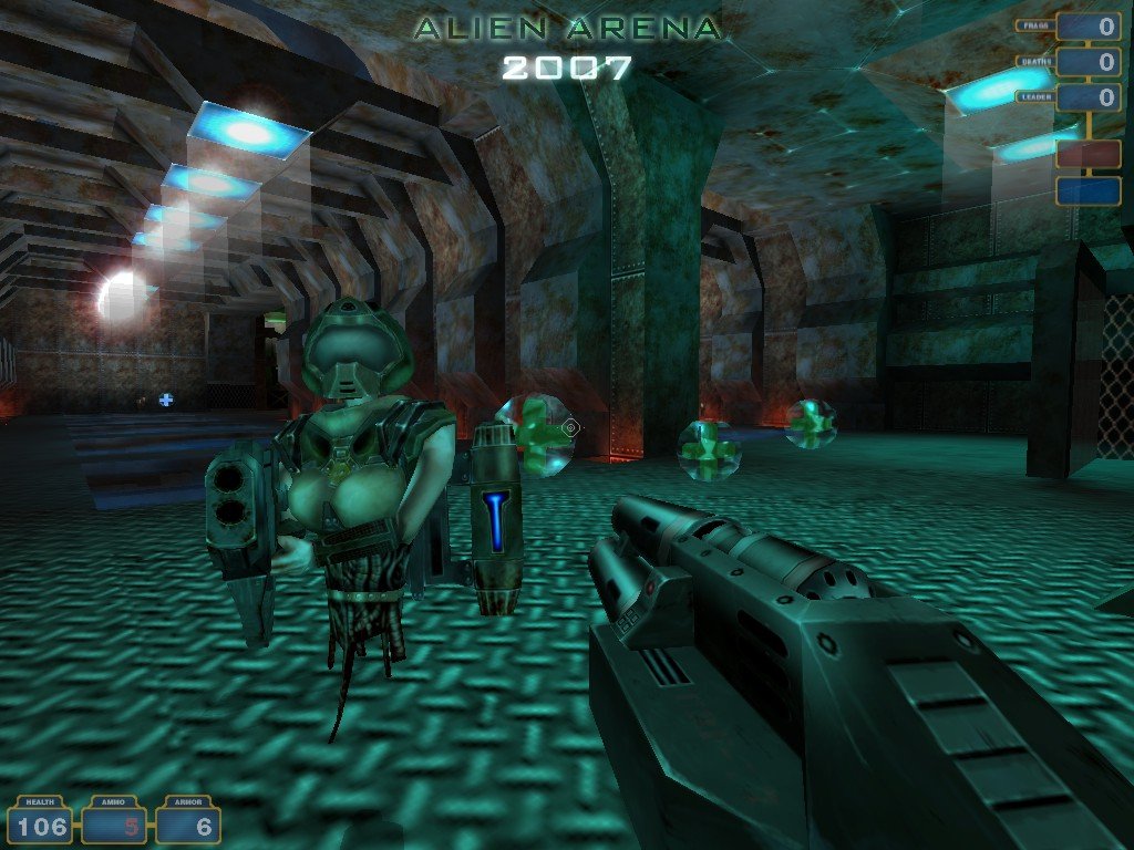 Alien Arena 2007 — скриншот 4