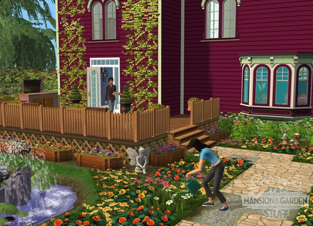 The Sims 2: Mansion & Garden Stuff - кадр 8