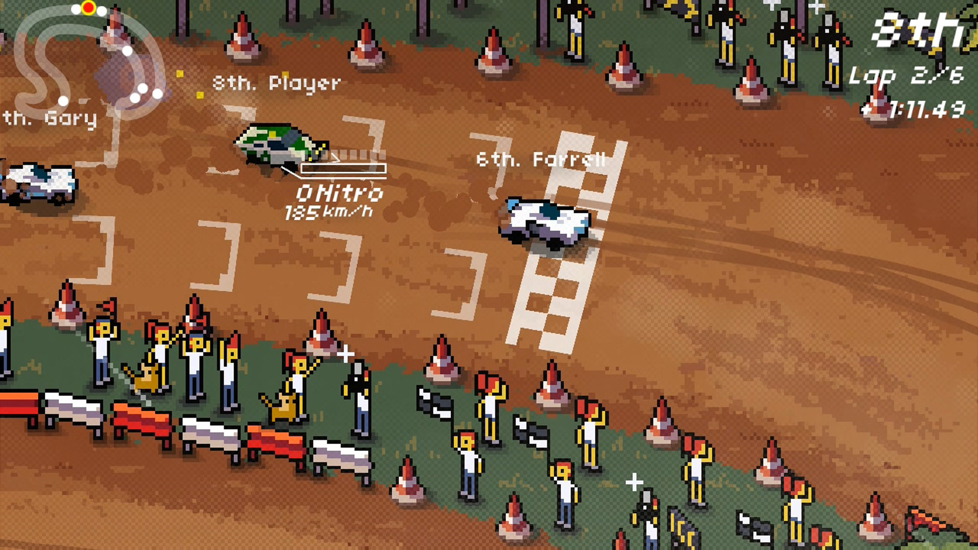 Super Pixel Racers — скриншот 4