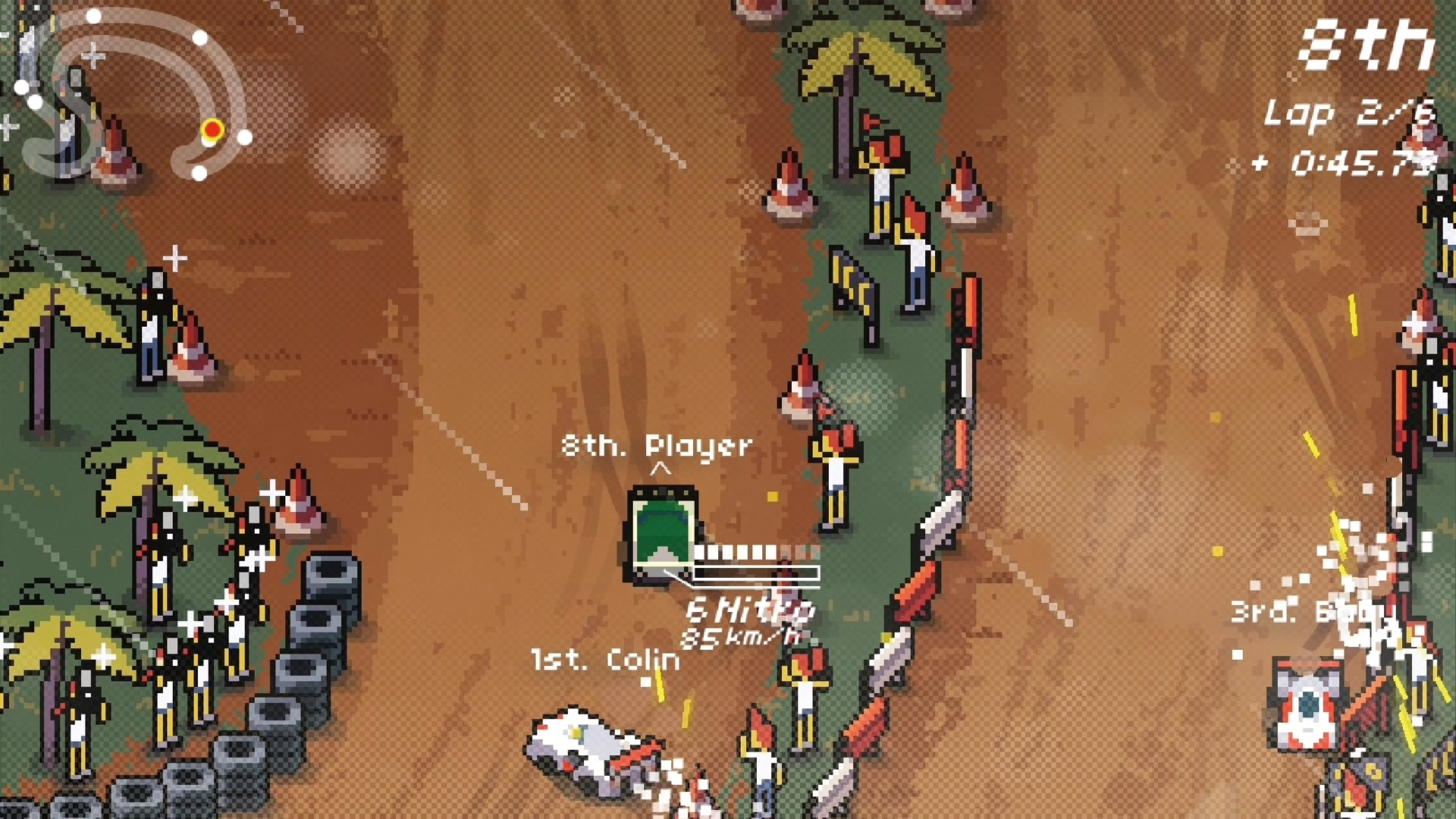 Super Pixel Racers — скриншот 5