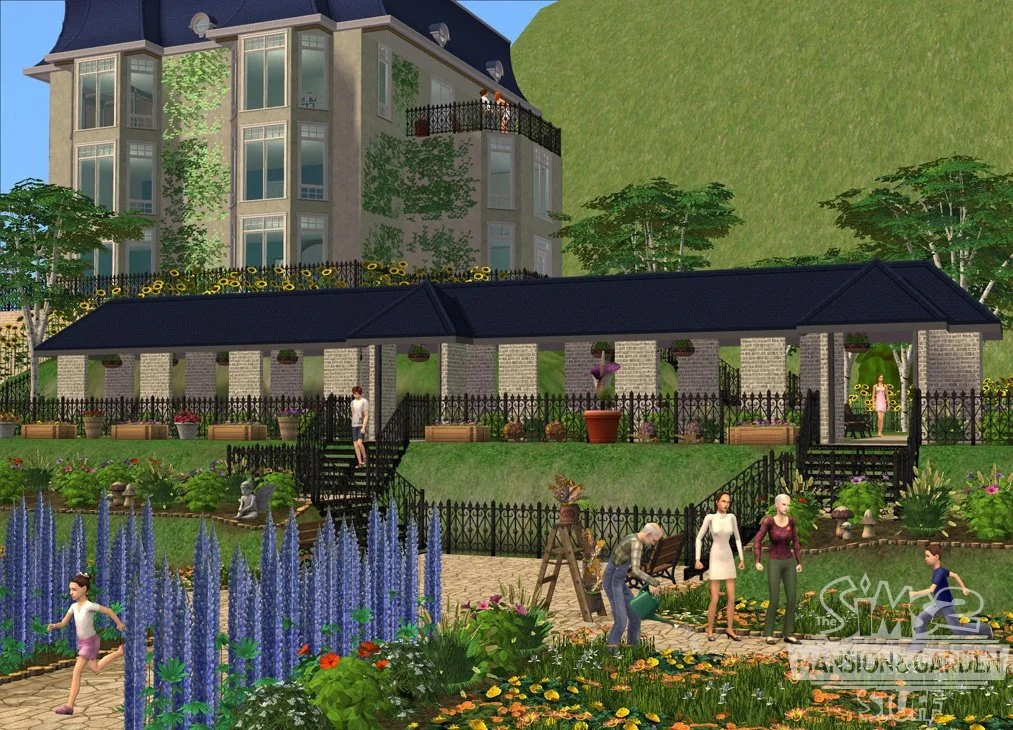 The Sims 2: Mansion & Garden Stuff - кадр 9