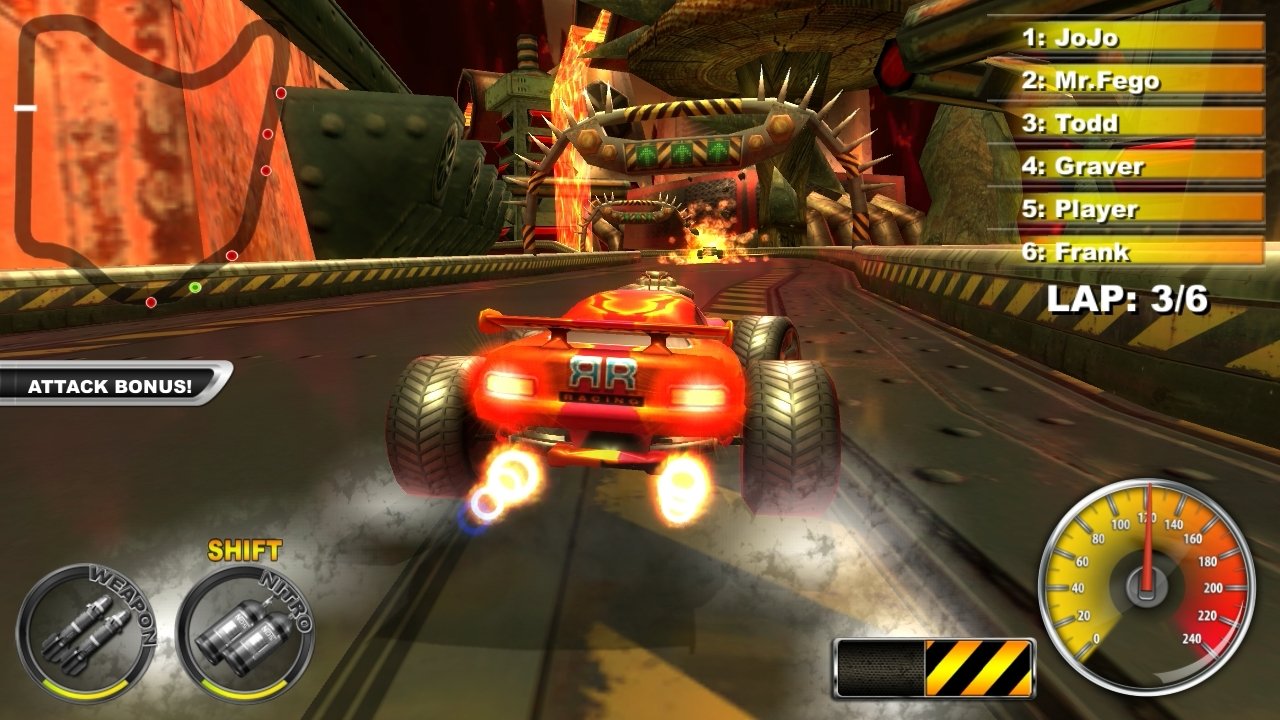 Lethal Brutal Racing — скриншот 5