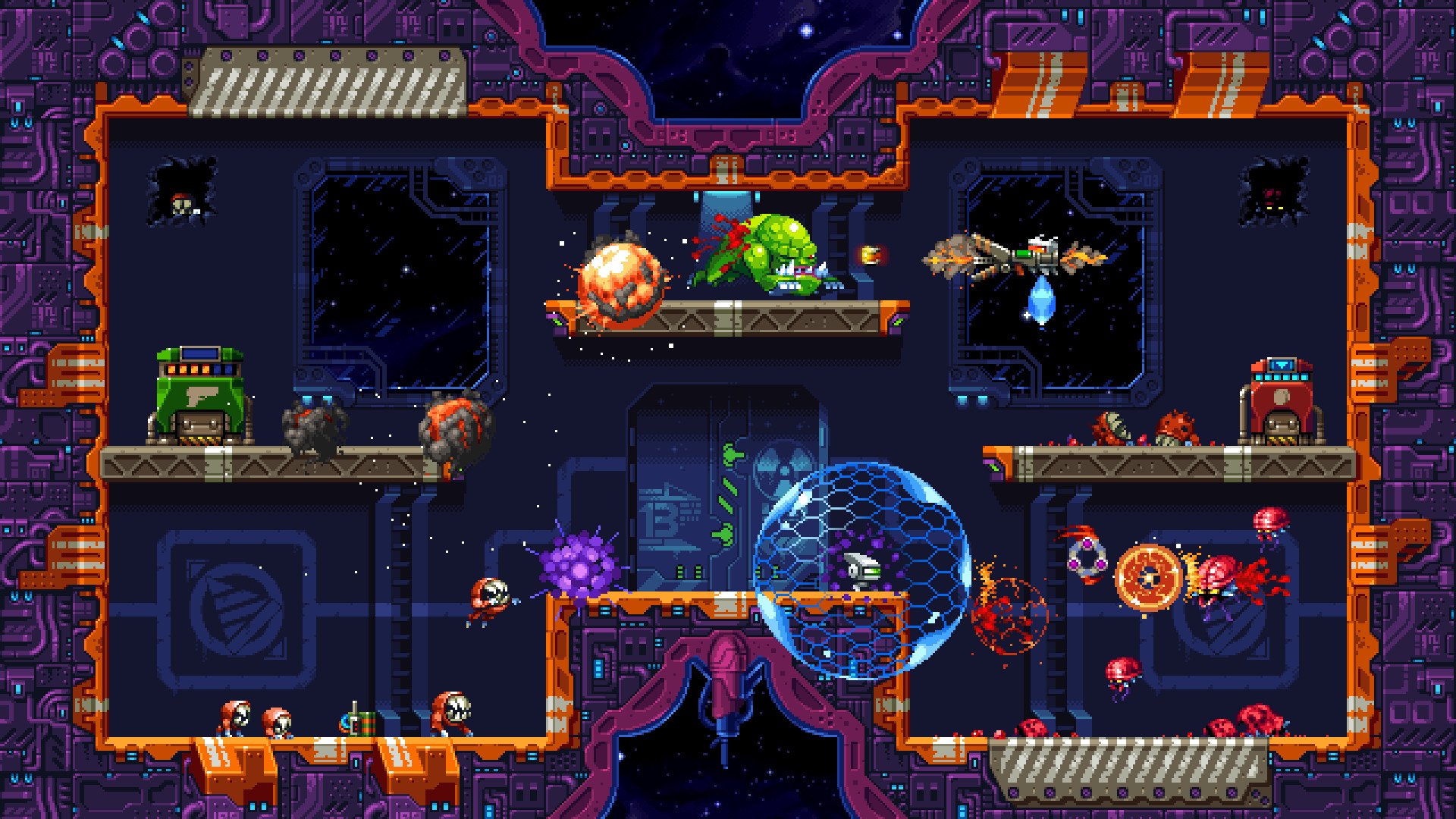 Super Mutant Alien Assault — скриншот 1