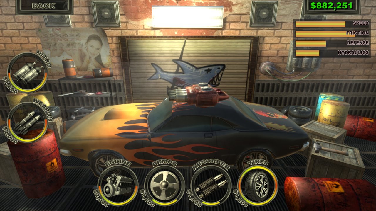 Lethal Brutal Racing — скриншот 4