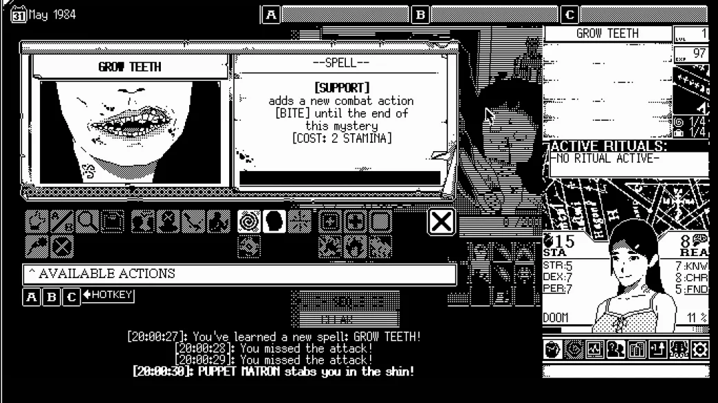 WORLD OF HORROR - кадр 16