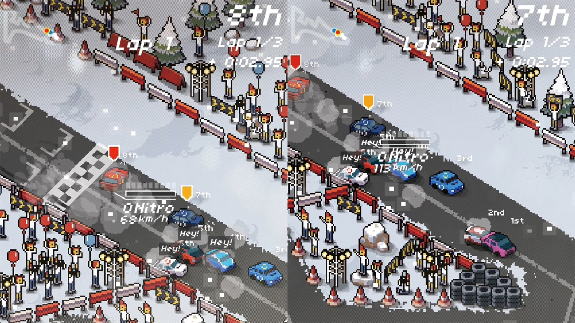 Super Pixel Racers — скриншот 8