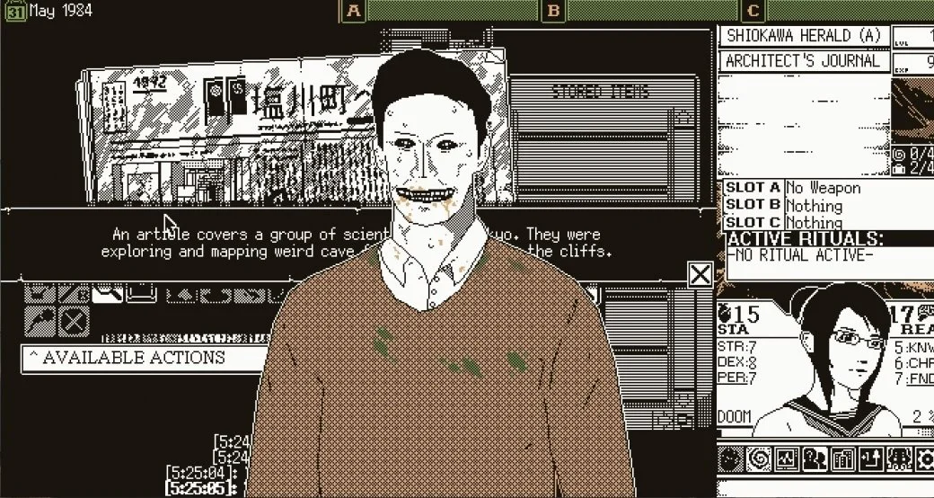 WORLD OF HORROR - кадр 1