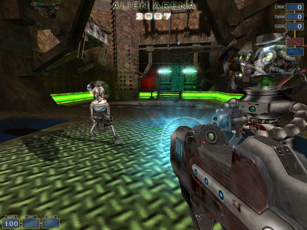 Alien Arena 2007 — скриншот 1
