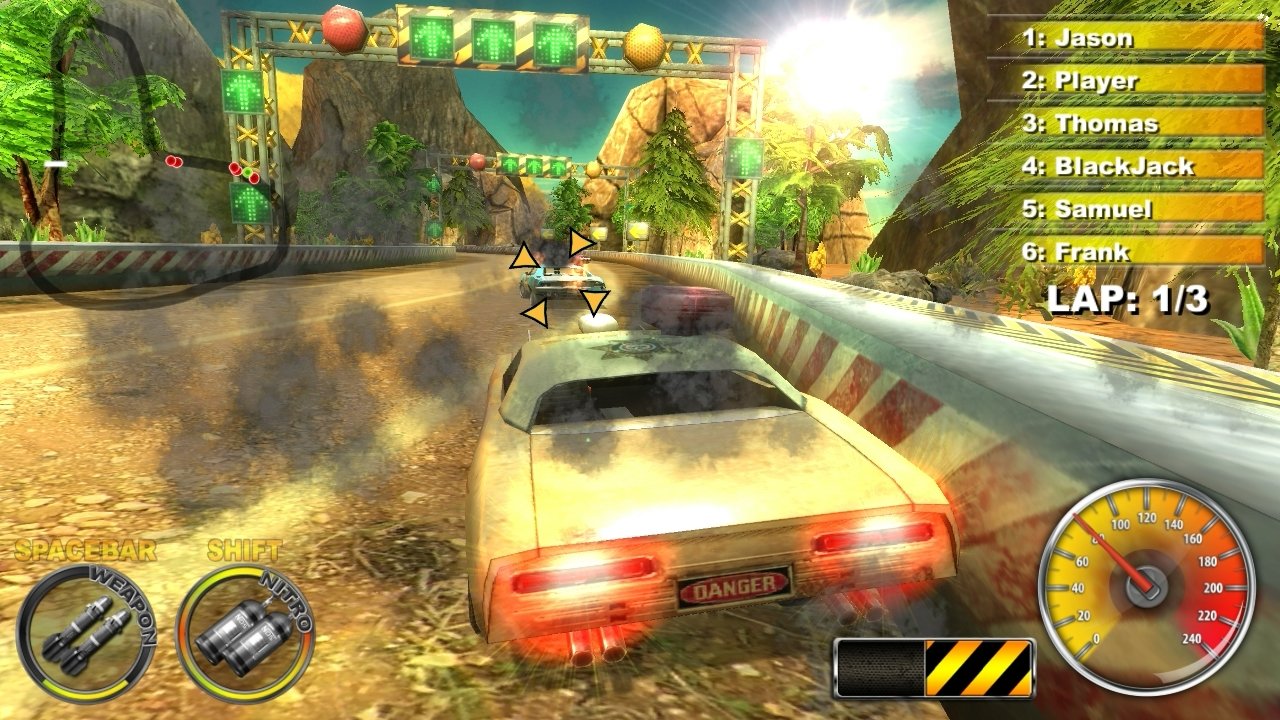 Lethal Brutal Racing — скриншот 3